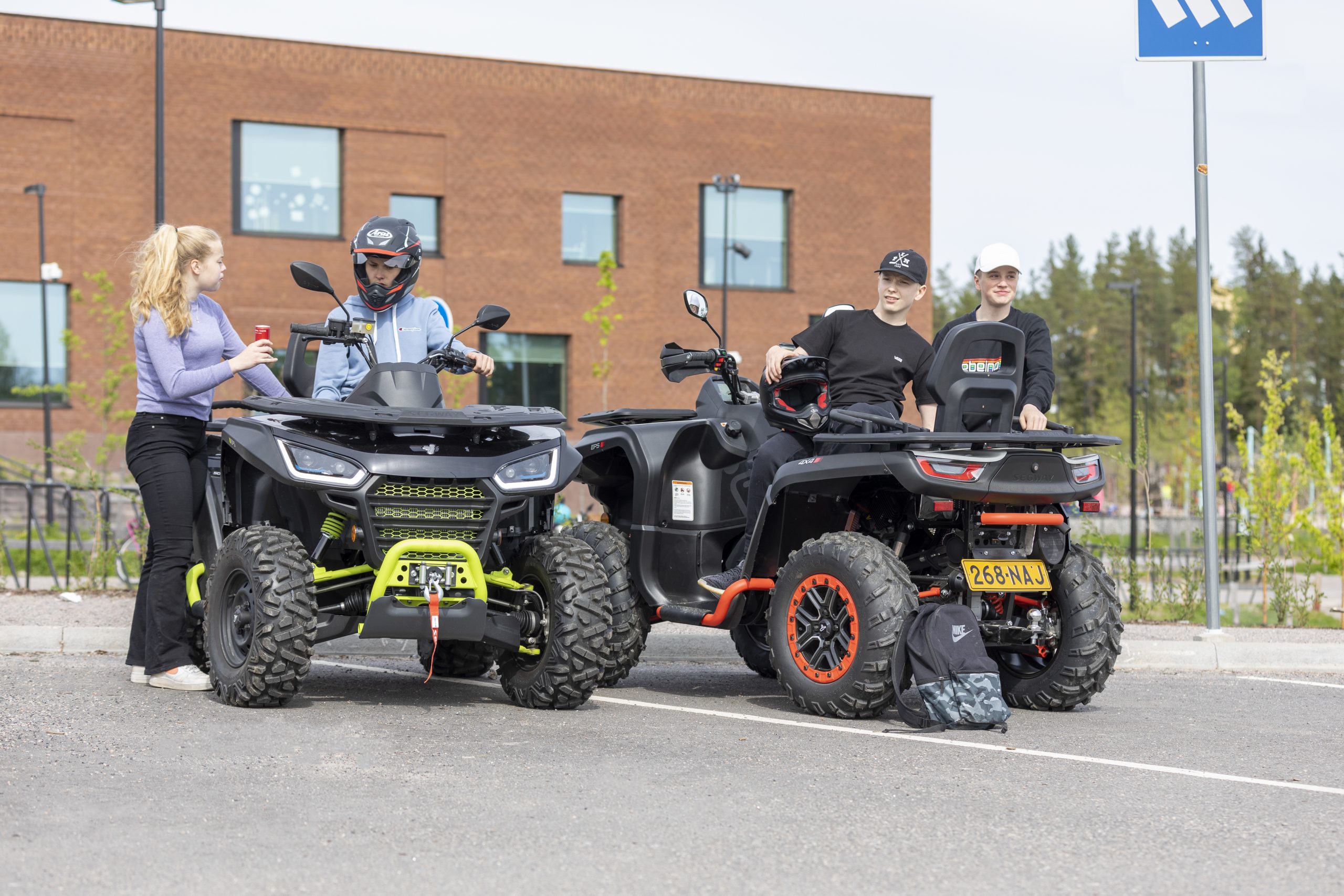 Segway-mönkijöiden edustus Moto3:lle